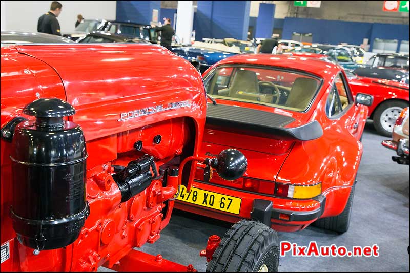 Vente Artcurial Retromobile, Tracteur Porsche et 911 Turbo